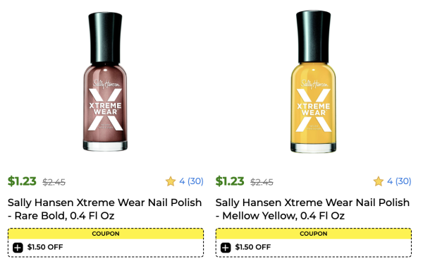 FREE Sally Hansen Xtreme Wear Nail Polish at Dollar General